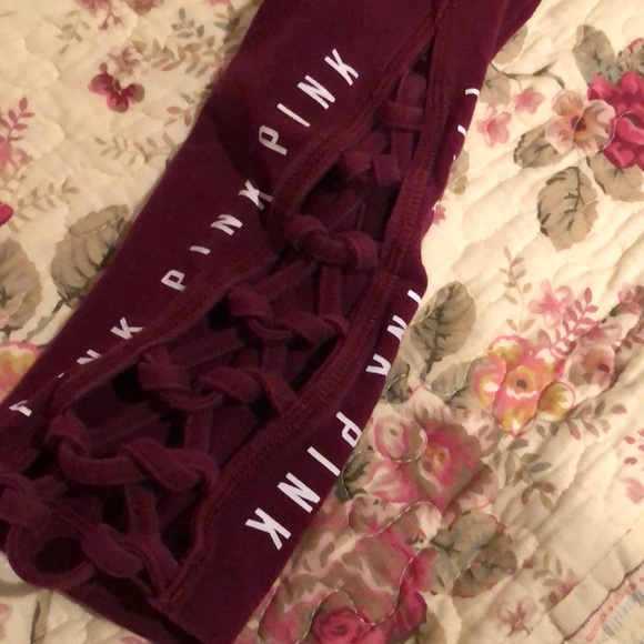 Pink -Victoria Secret leggings large - Picture 2 of 5